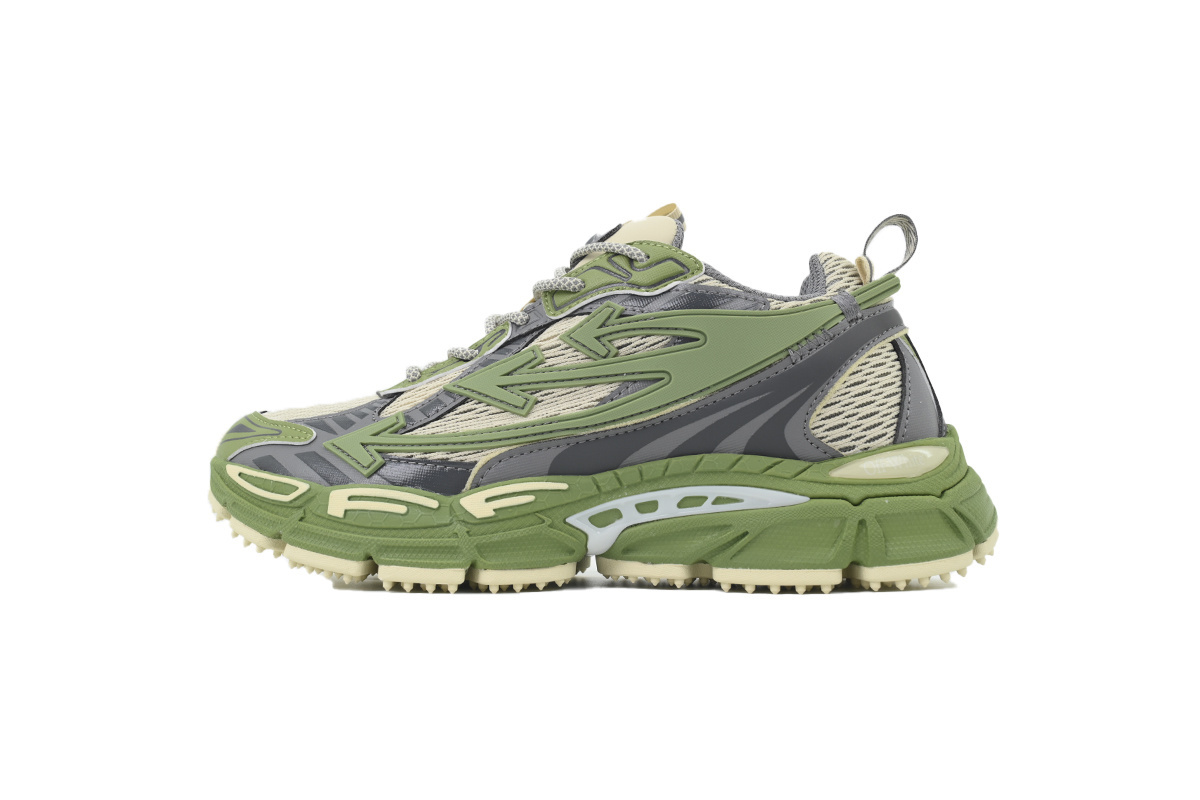 FF-WHITE Out Of Military Green Grey OMIA295F24 FAB001 0038
