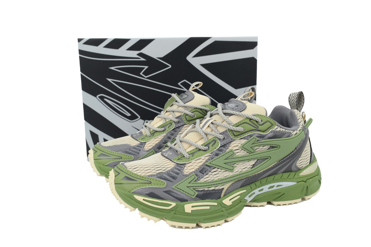 FF-WHITE Out Of Military Green Grey OMIA295F24 FAB001 0038