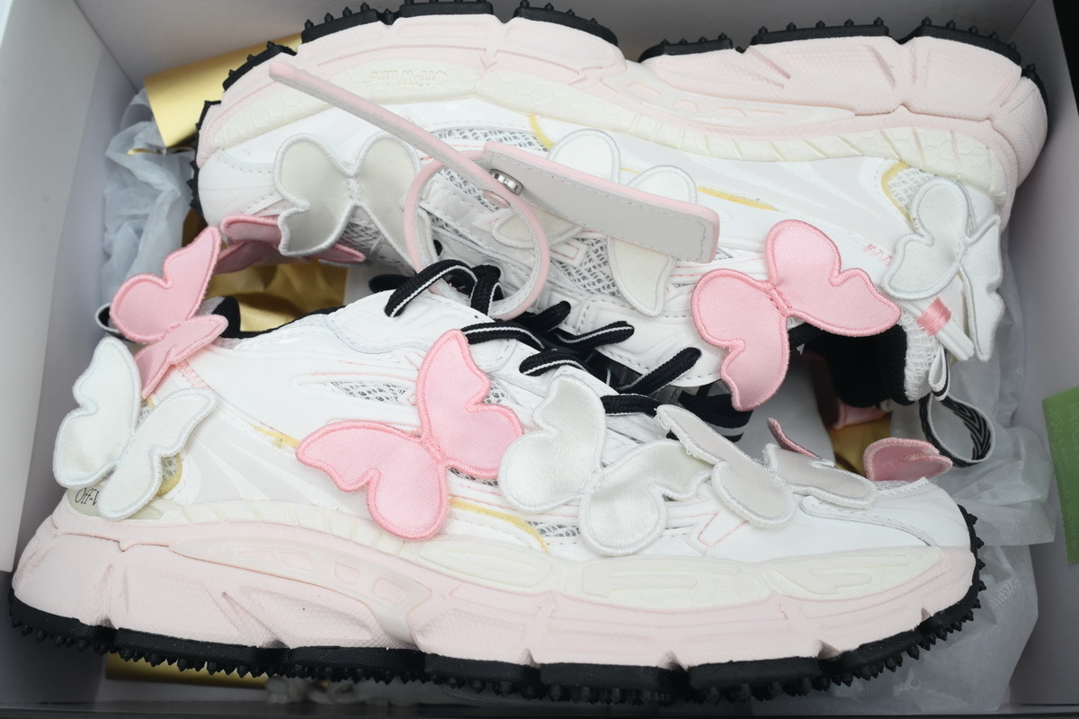 FF-WHITE Out Of Pink Butterfly OWIA089W24 FAB00 23001