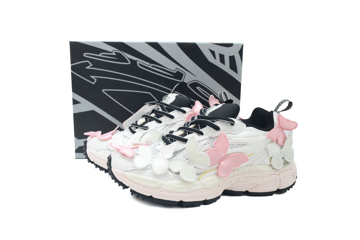 FF-WHITE Out Of Pink Butterfly OWIA089W24 FAB00 23001