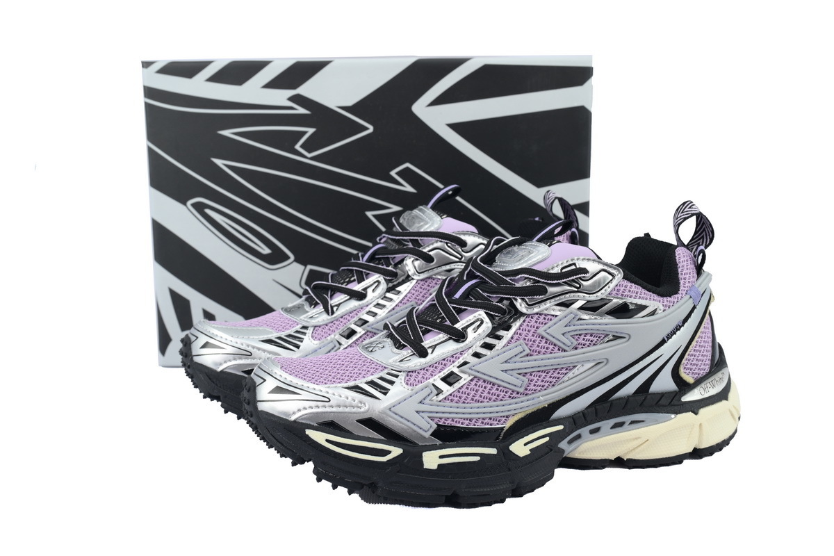 FF-WHITE Out Of Pink Purple OWIA289S25 FAB00 1723F