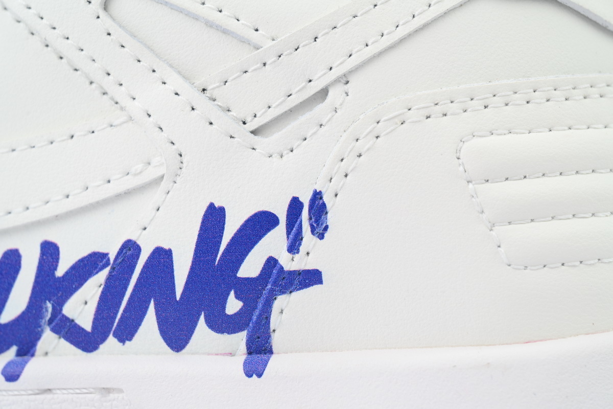 FF-WHITE Out Of White and Blue Letters OMIA189F 24LEA006 0145