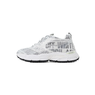 FF-WHITE Out Of White Printed Pattern OWIA289F 25LEA001 0055 01