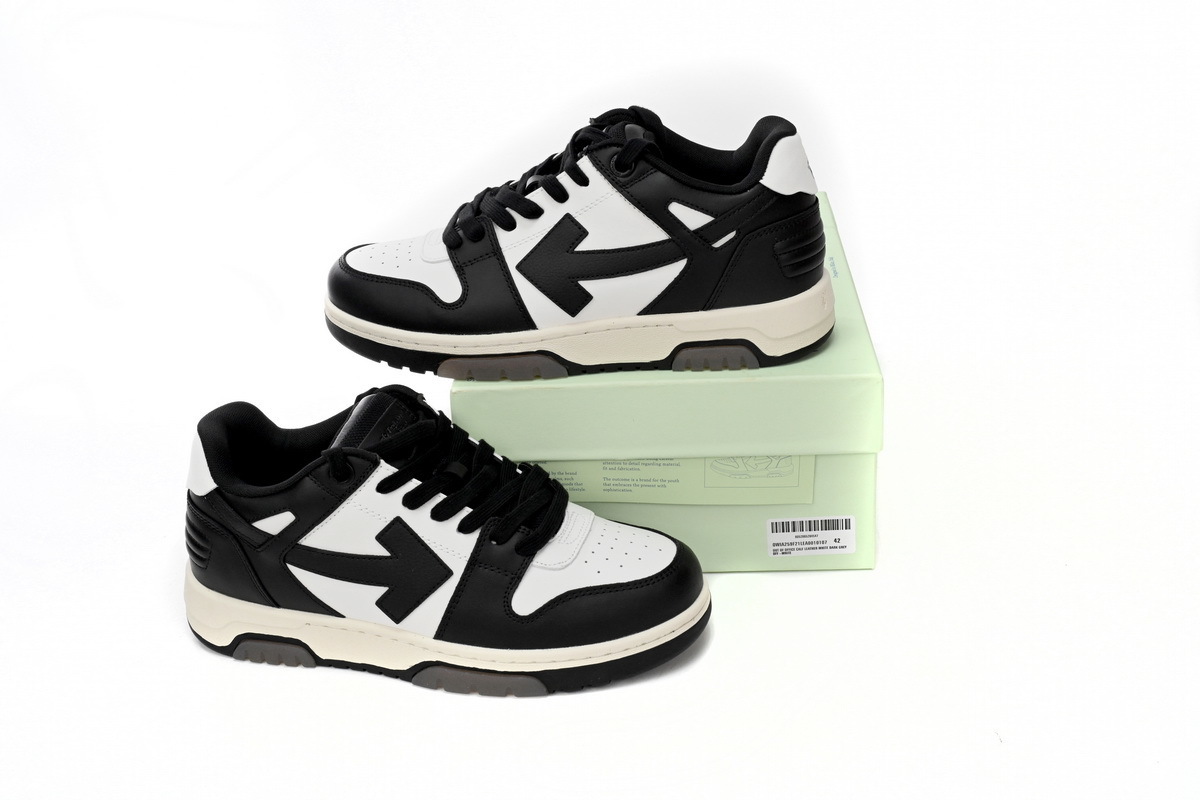 OFF-WHITE Out Of Office Black And White Pandas OWIA259F 21LEA001 0107