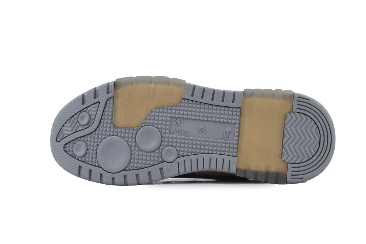 Off-White Out of Office Low 'Light Grey Red' OMIA189S 24LEA011 0525