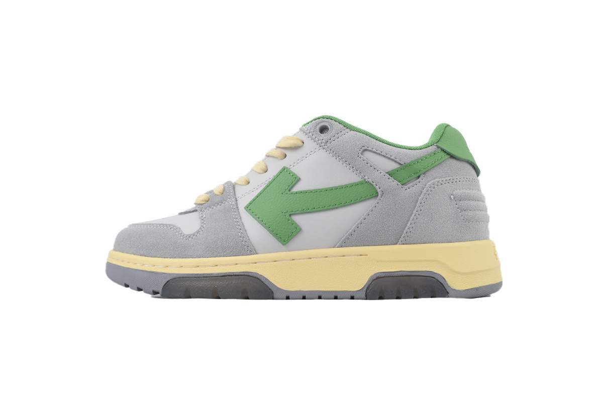 Off-White Out of Office Low Light Grayish Green OMIA189S 24LEA011 0555