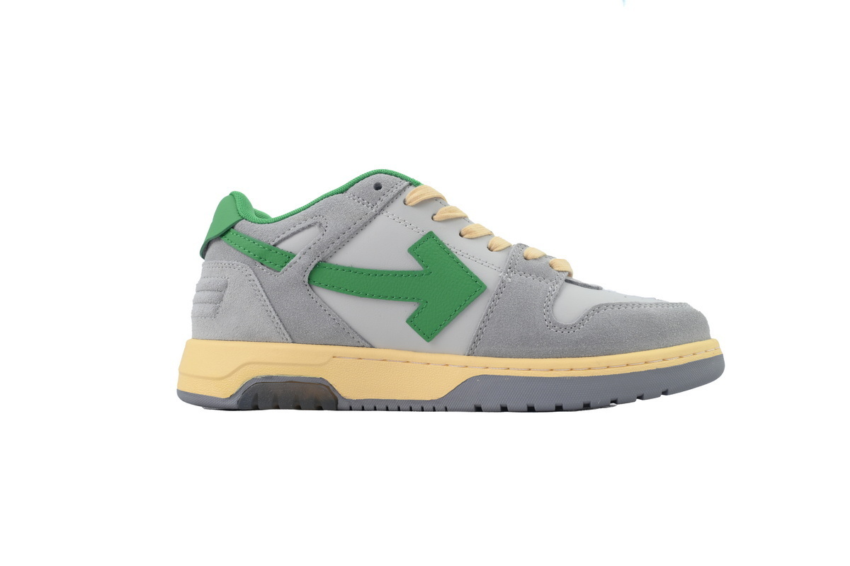 Off-White Out of Office Low Light Grayish Green OMIA189S 24LEA011 0555