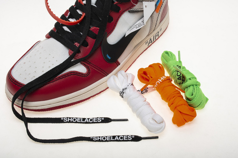 OFF-WHITE x Air Jordan 1 High OG 10X“Chicago”AA3834-101