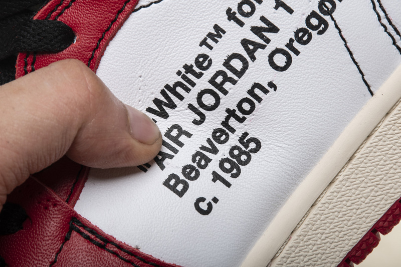 OFF-WHITE x Air Jordan 1 High OG 10X“Chicago”AA3834-101