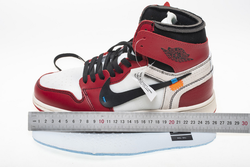 OFF-WHITE x Air Jordan 1 High OG 10X“Chicago”AA3834-101