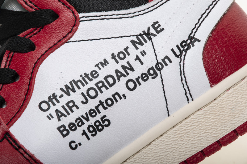 OFF-WHITE x Air Jordan 1 High OG 10X“Chicago”AA3834-101