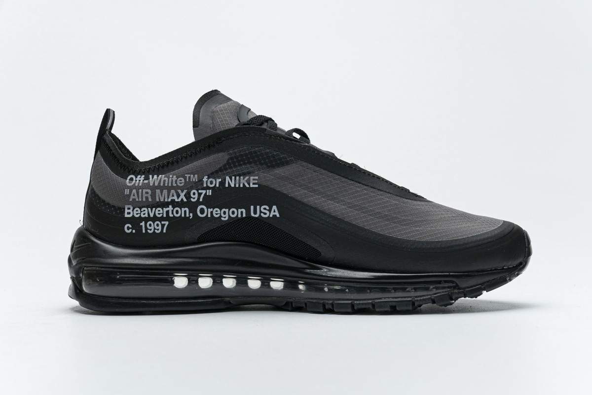 Off-White x Nike Air Max 97 All Black AJ4585-001