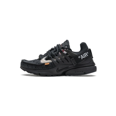 OFF-WHITE x Nike Air Presto Black AA3830-002 01