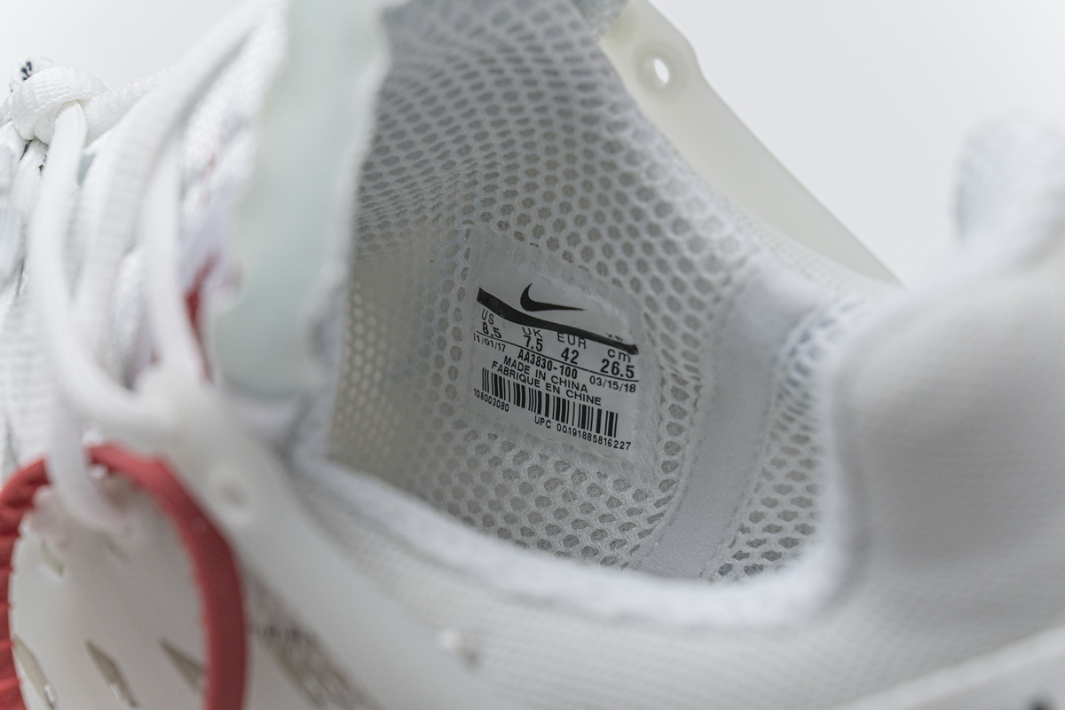 OFF-WHITE x Nike Air Presto White AA3830-100