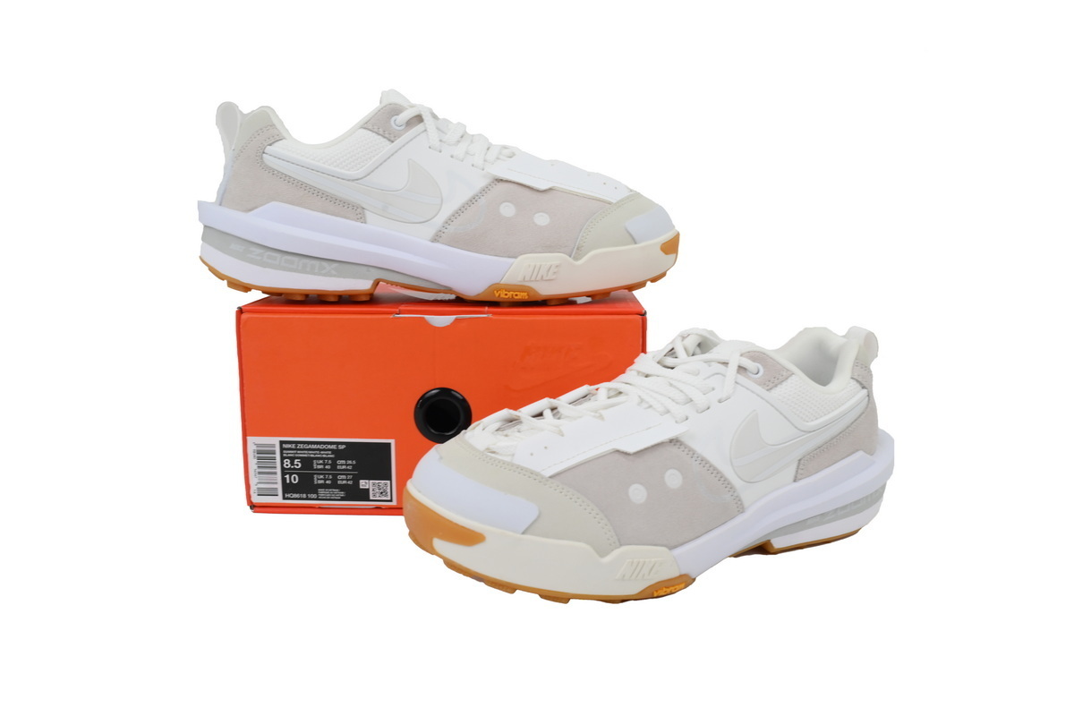 sacai x Zegamadome 'White Gum' HQ8618-100