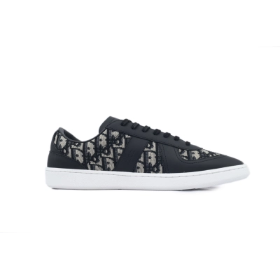 Dior B01 Match Point Sneaker Smooth Calfskin 'Black White' 02