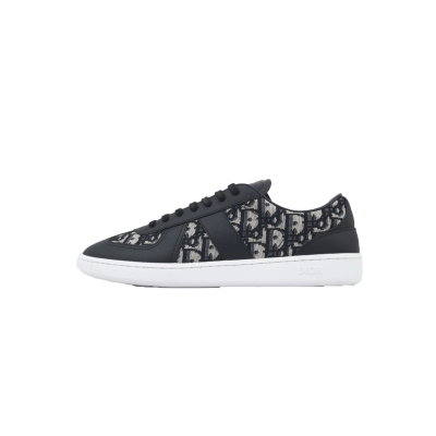 Dior B01 Match Point Sneaker Smooth Calfskin 'Black White' 01