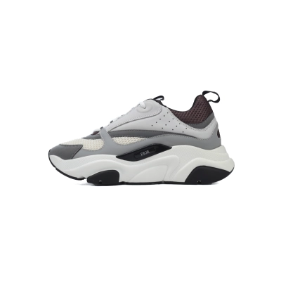 Dior B22 White Coffee Sneakers Cream 01