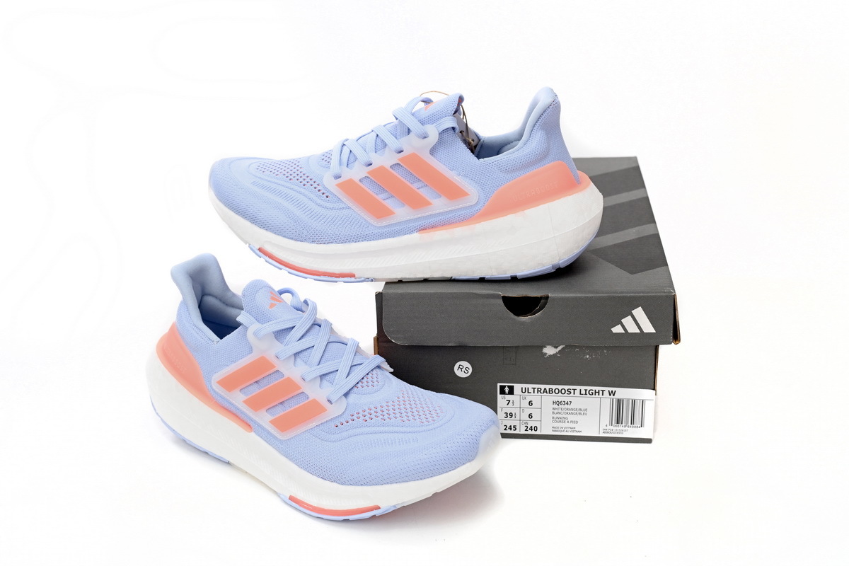 8851-12 Adidas Ultra Boost 2023 LIGHT Black And White HQ6347
