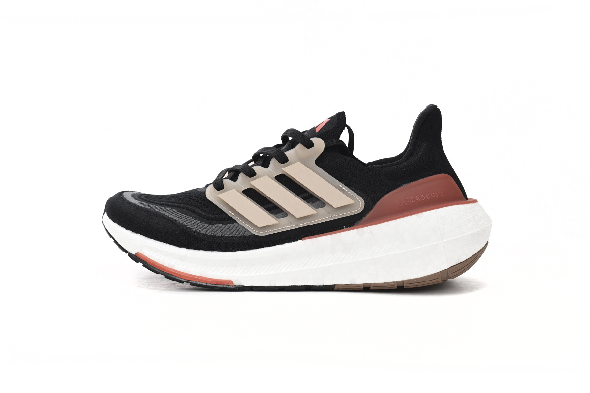 8851-14 Adidas Ultra Boost 2023 LIGHT Black And White HQ6344
