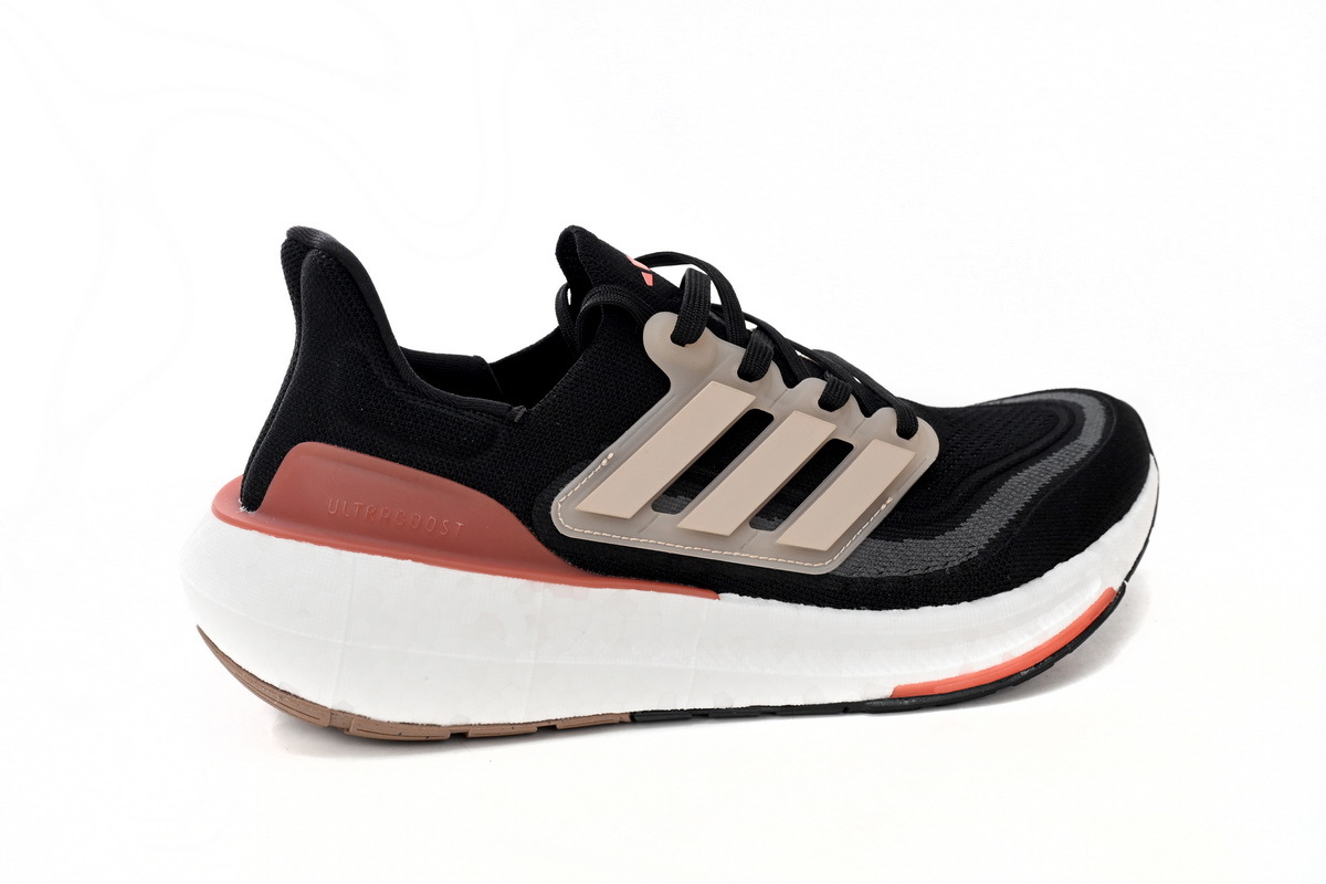 8851-14 Adidas Ultra Boost 2023 LIGHT Black And White HQ6344