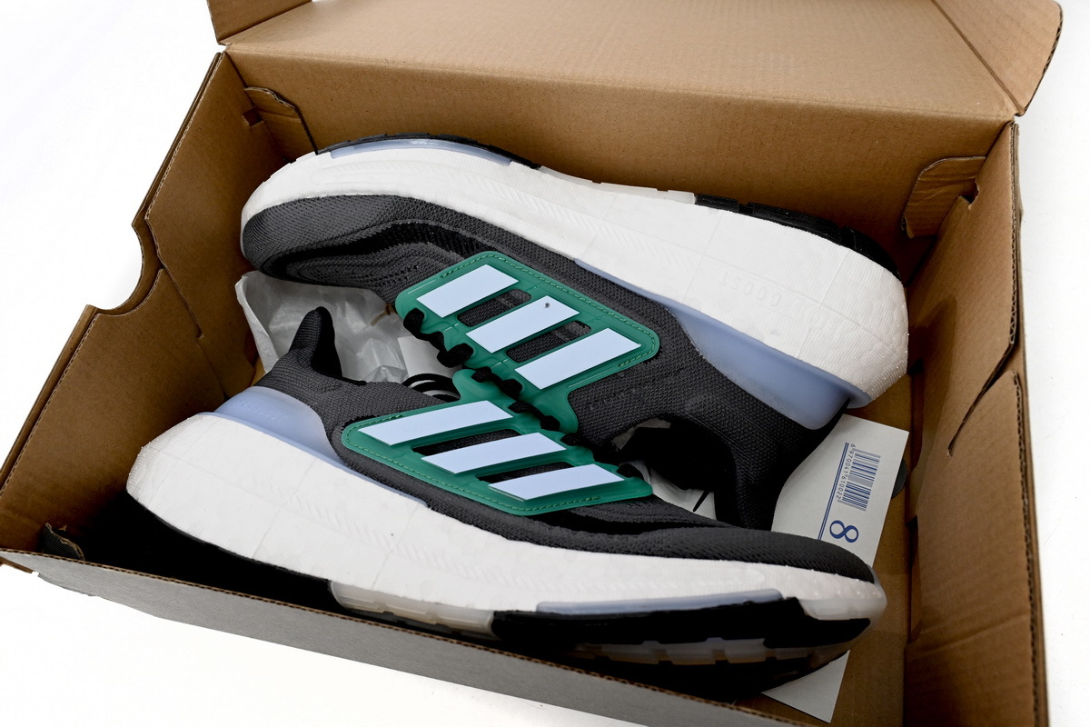 8851-19 Adidas Ultra Boost 2023 LIGHT Black And White HQ6342