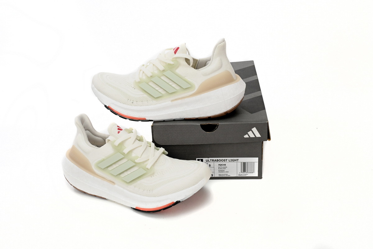 8851-21 Adidas Ultra Boost 2023 LIGHT Black And White HQ6348