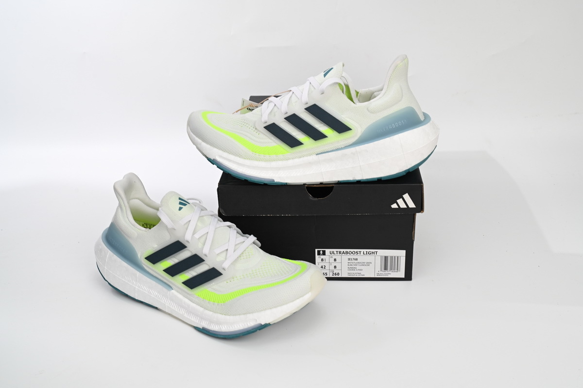 8851-24 Adidas Ultra Boost 2023 LIGHT Black And White IE1768