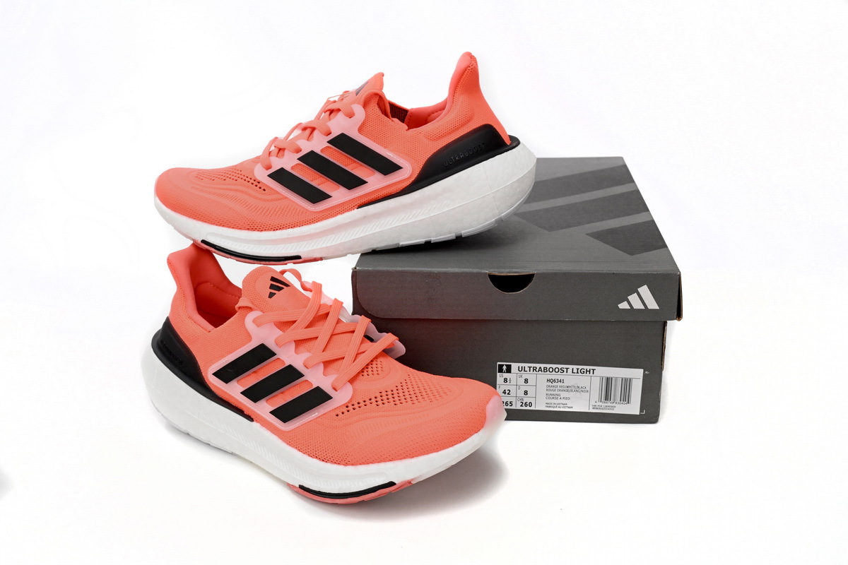 8851-6 Adidas Ultra Boost 2023 LIGHT Black And White HQ6341