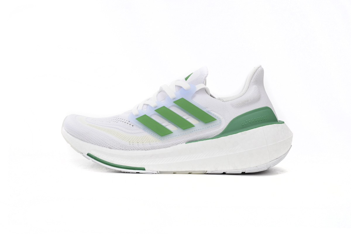 8851-7 Adidas Ultra Boost 2023 LIGHT Black And White HQ6350
