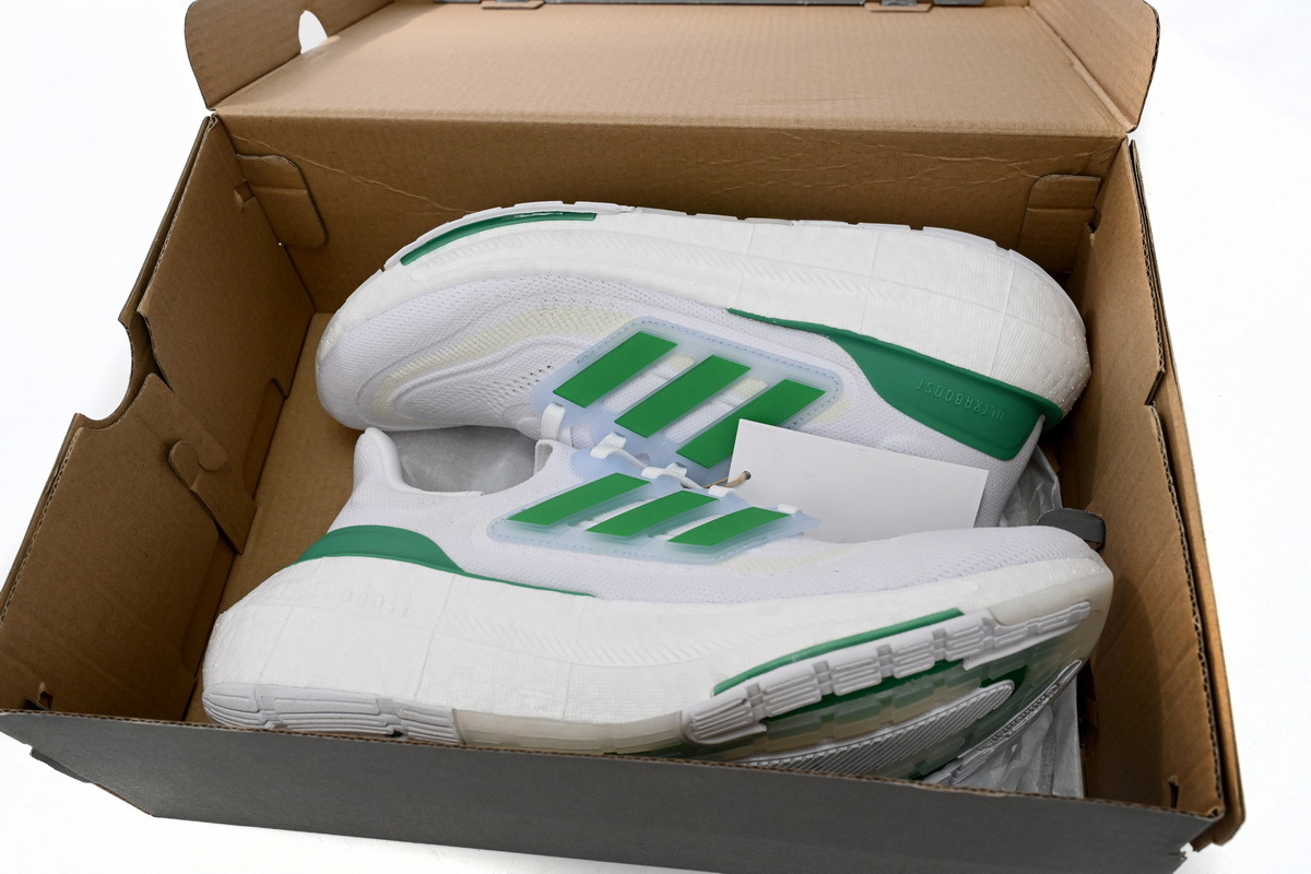 8851-7 Adidas Ultra Boost 2023 LIGHT Black And White HQ6350