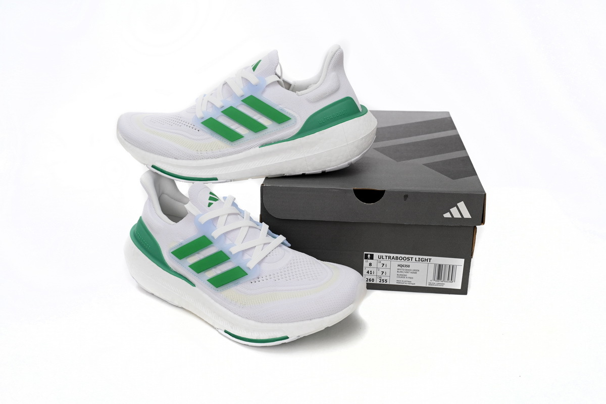 8851-7 Adidas Ultra Boost 2023 LIGHT Black And White HQ6350