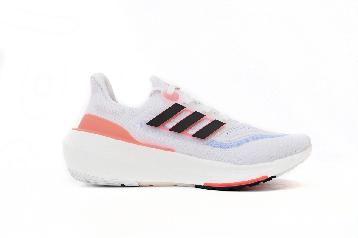 8851-9 Adidas Ultra Boost 2023 LIGHT Black And White HQ6351