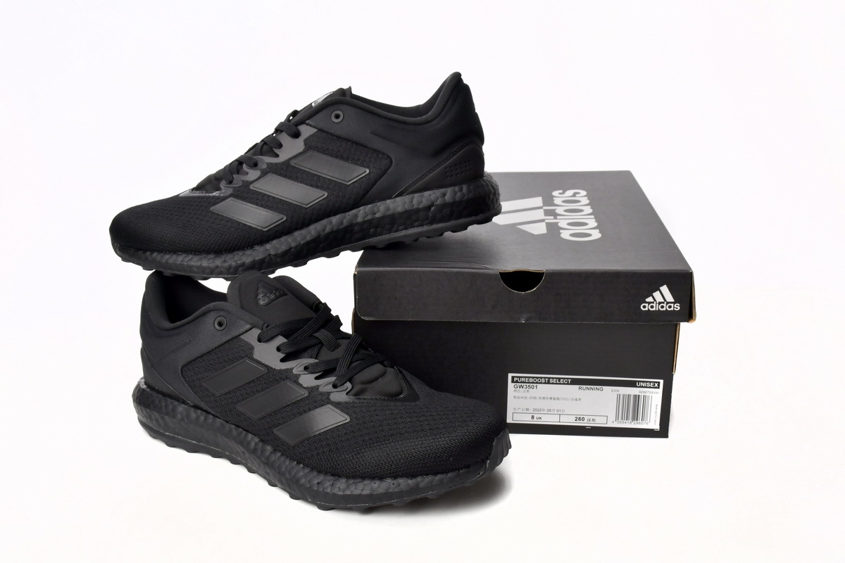 adidas Pure Boost 21 All Black GW3500