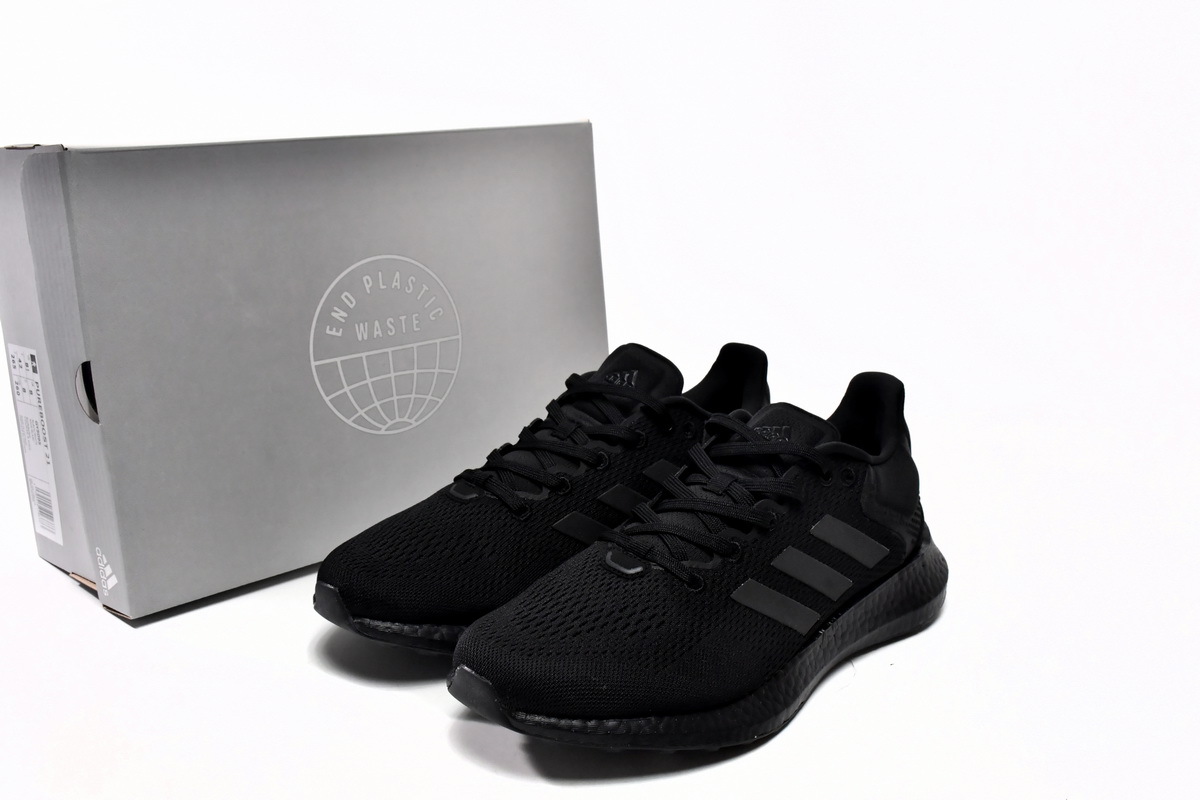 adidas Pure Boost 21 Black Grey GY5095