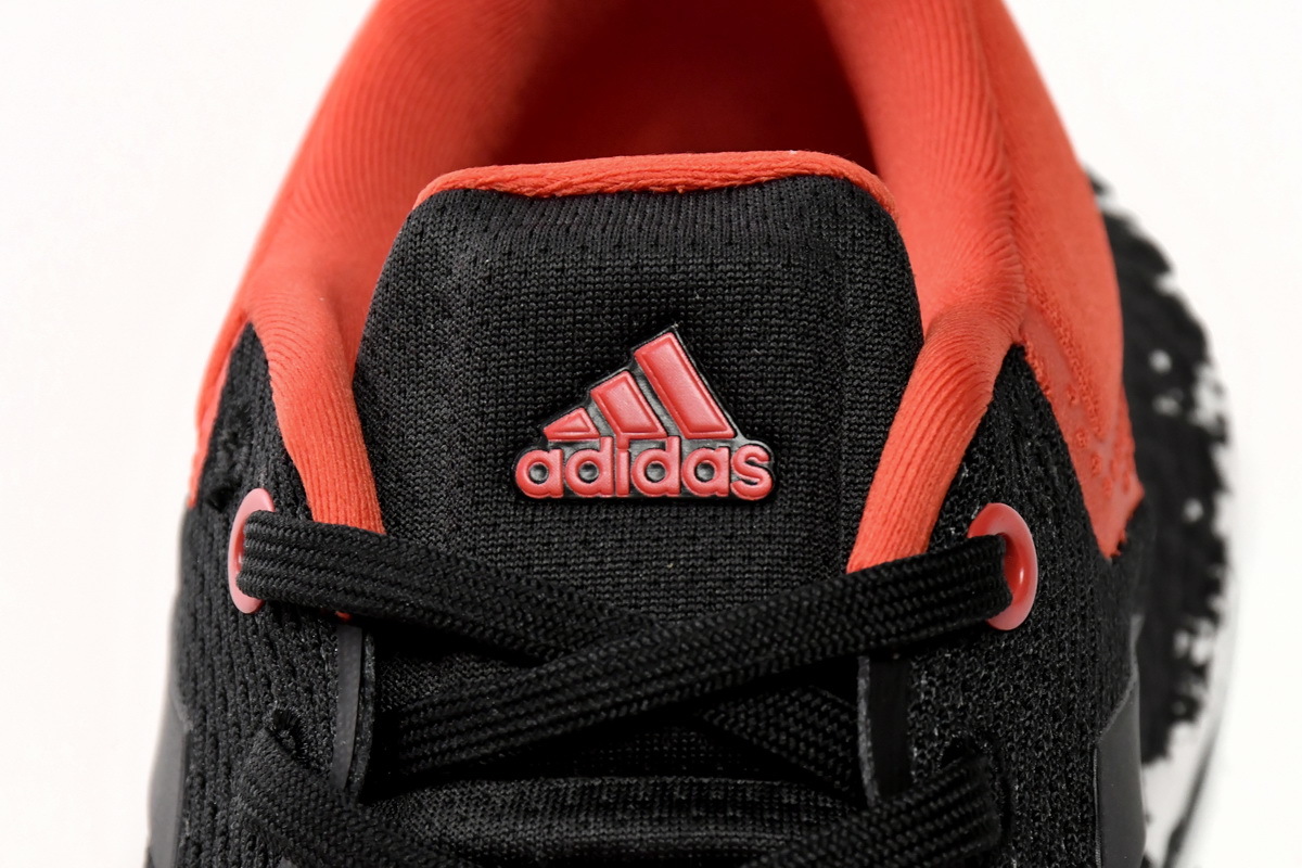 adidas Pure Boost 21 Black Vivid Red GV7702