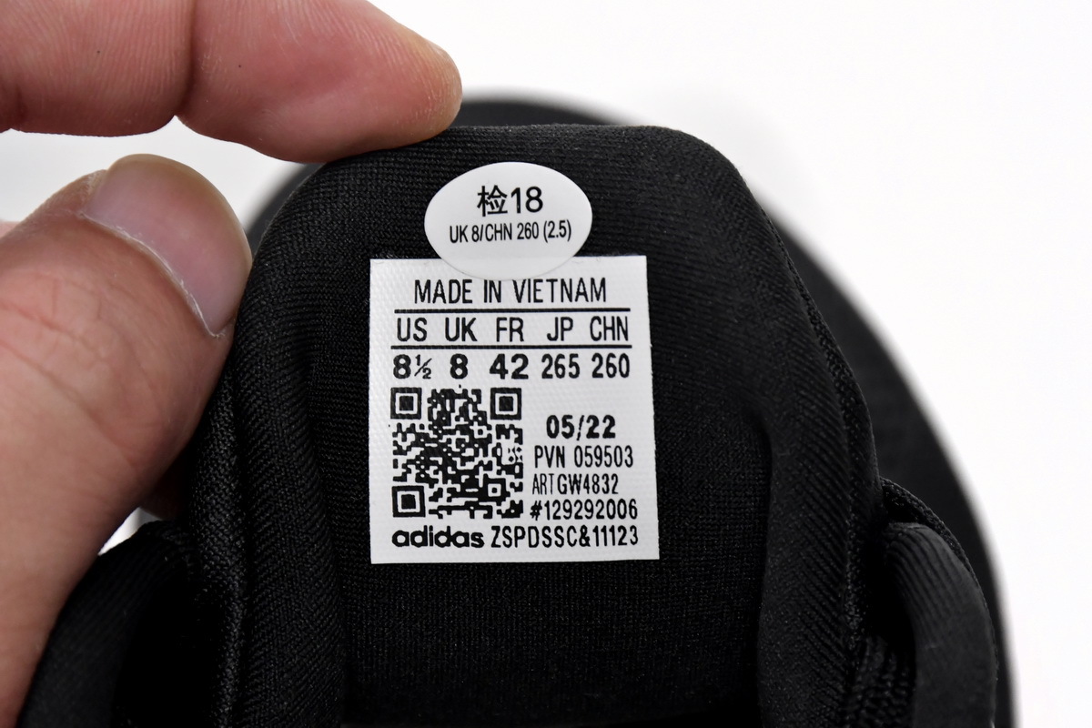 adidas Pure Boost 21 Black White GW4832