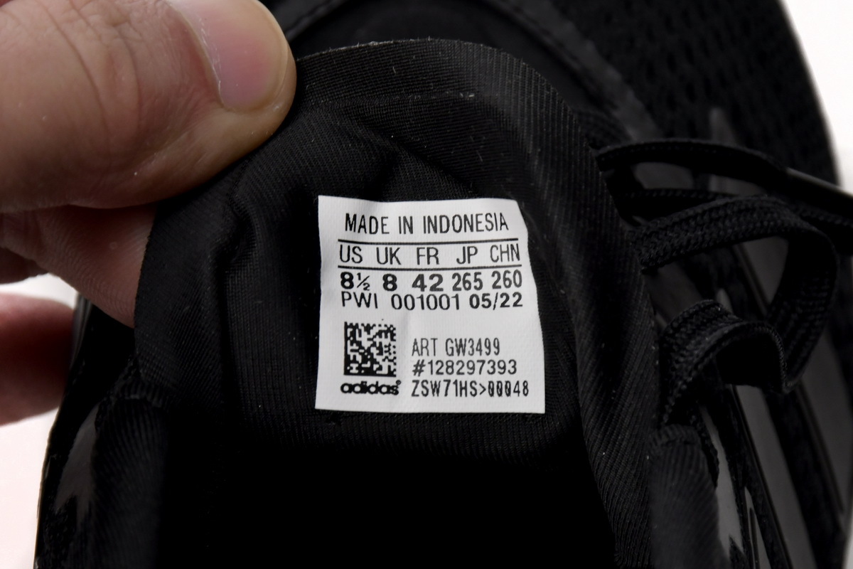 adidas Pure Boost 21 White Black GW3499