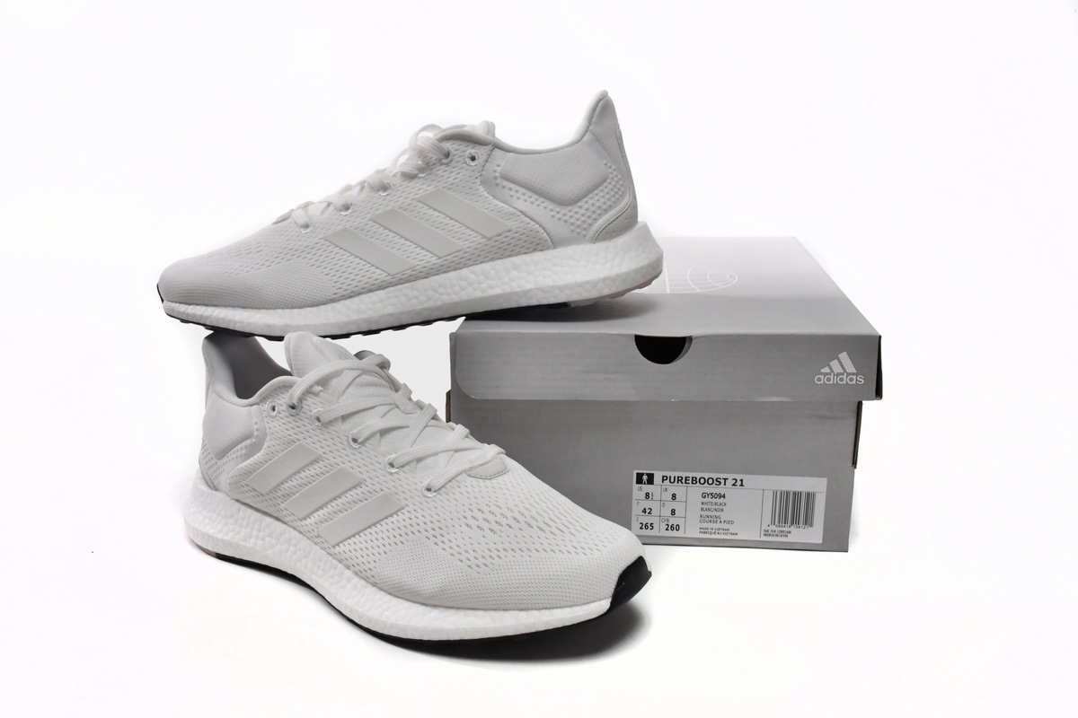 adidas Pure Boost 21 White Dash Grey GY5094