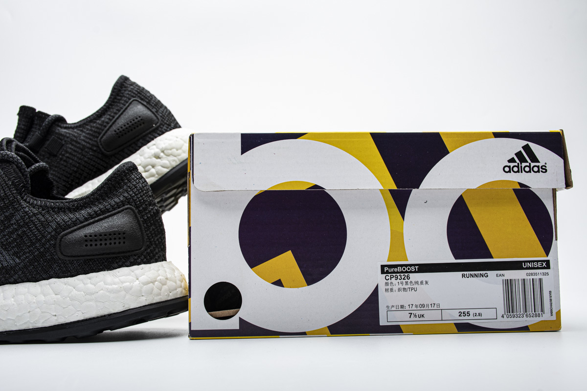 Adidas PureBoost “Black White” CP9326