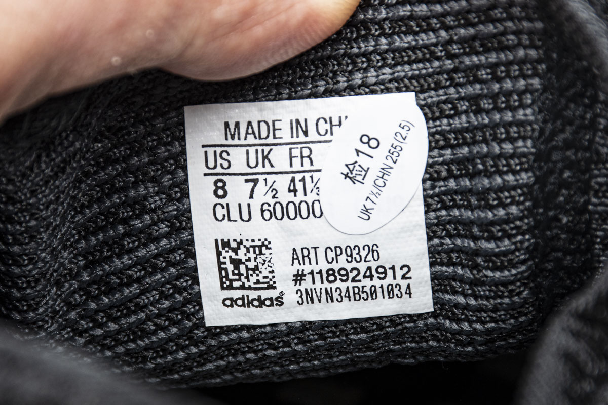 Adidas PureBoost “Black White” CP9326