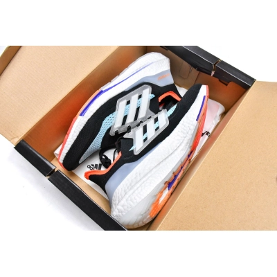 adidas Ultra Boost 2021 Black Blue Orange S23867 02