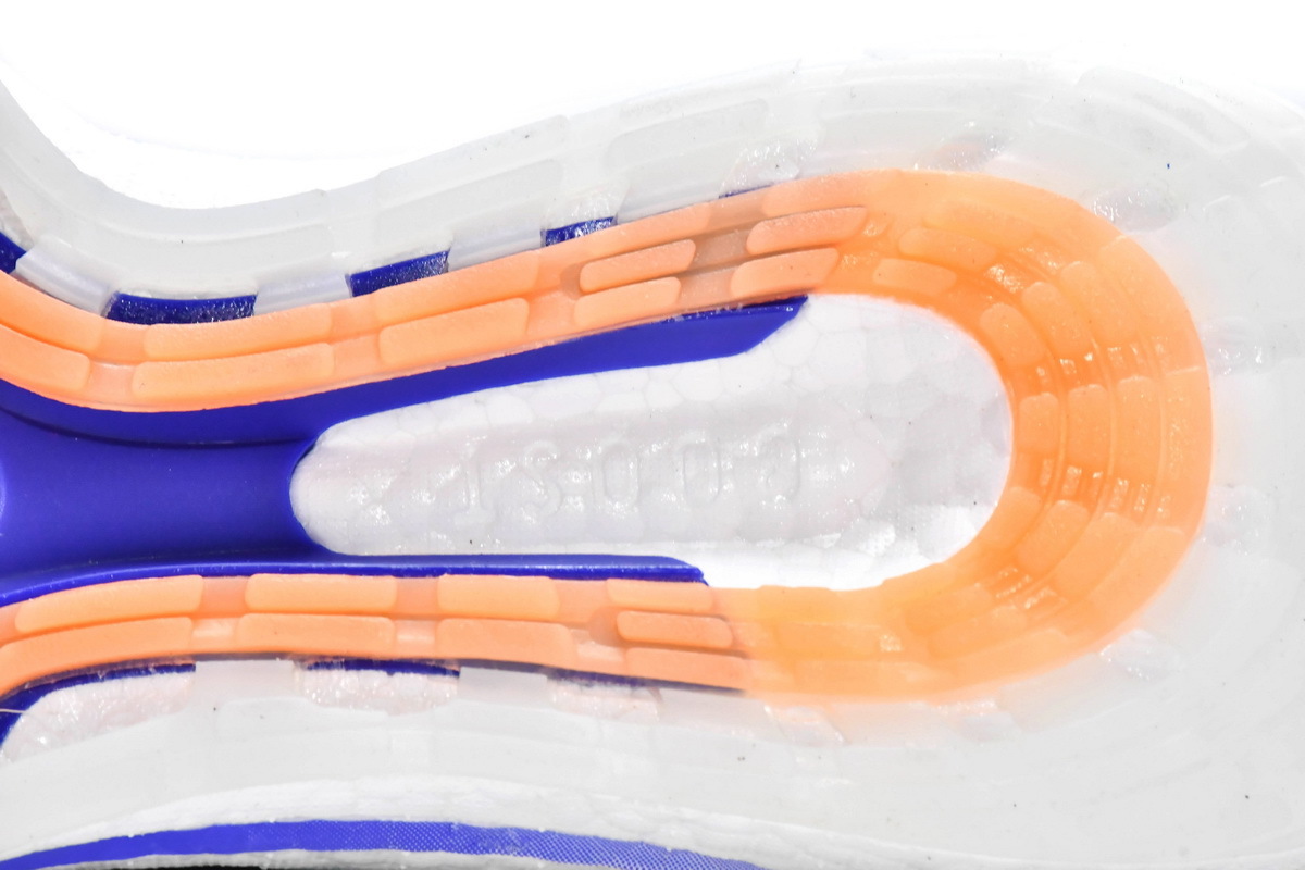 adidas Ultra Boost 2021 Black Blue Orange S23867