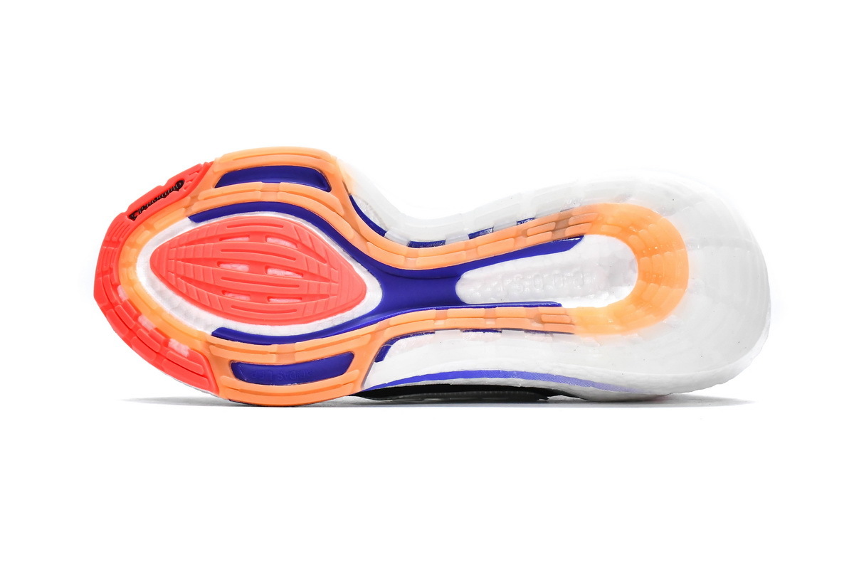 adidas Ultra Boost 2021 Black Blue Orange S23867