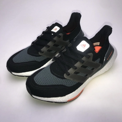 adidas Ultra Boost 2021 Black Grey Orange FY0389 02
