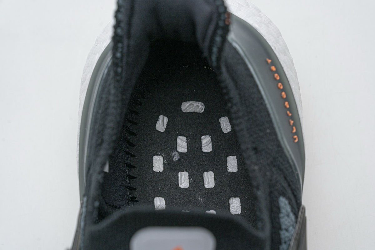 adidas Ultra Boost 2021 Black Grey Orange FY0389