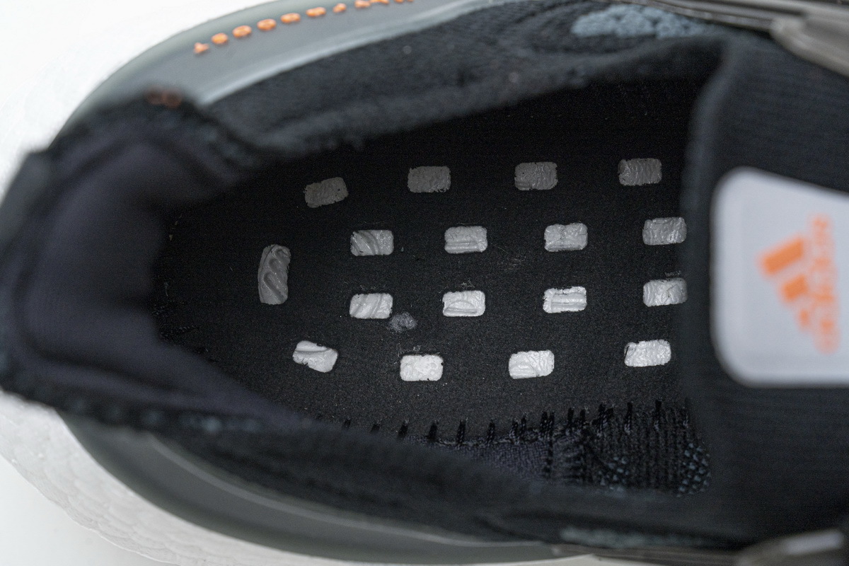 adidas Ultra Boost 2021 Black Grey Orange FY0389