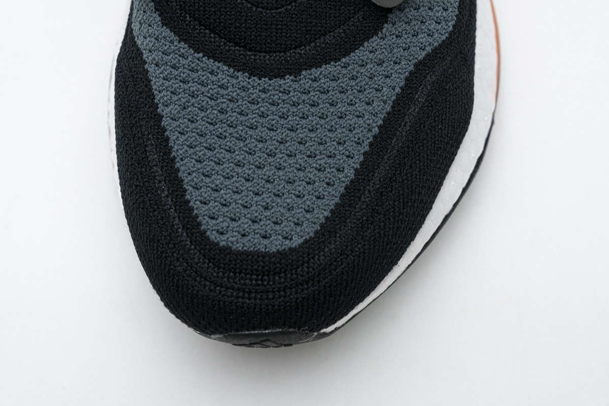adidas Ultra Boost 2021 Black Grey Orange FY0389