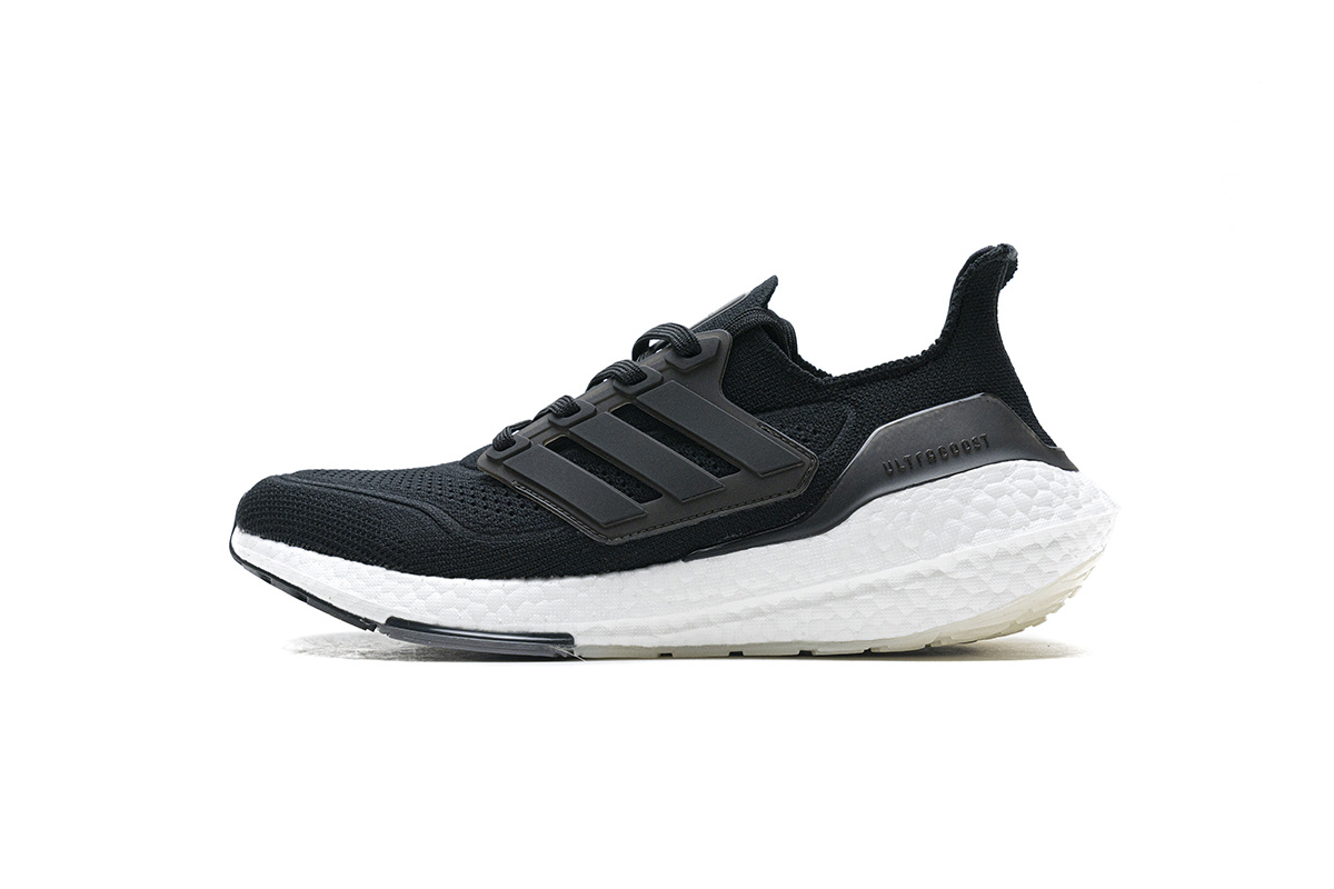 adidas Ultra Boost 2021 Black White FY0378