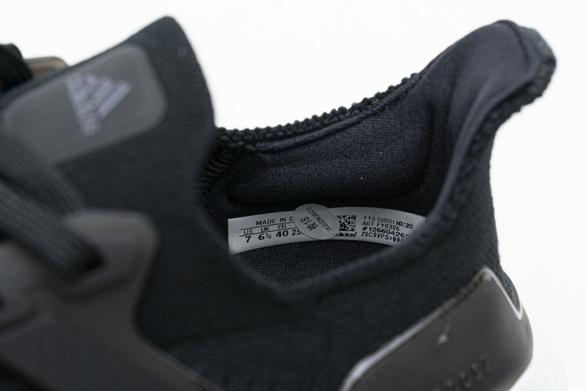 adidas Ultra Boost 2021 Black White FY0378